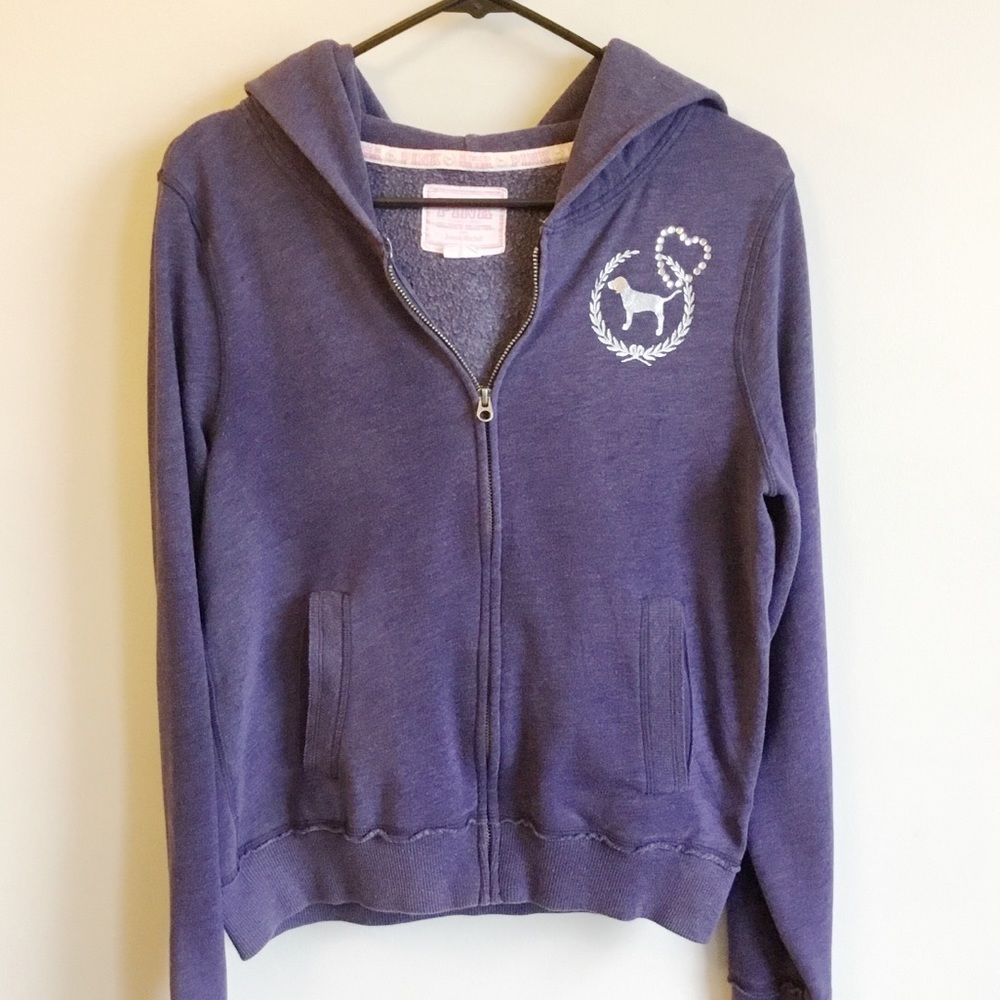 PINK Victoria’s Secret Penn State Zip-Up Hoodie